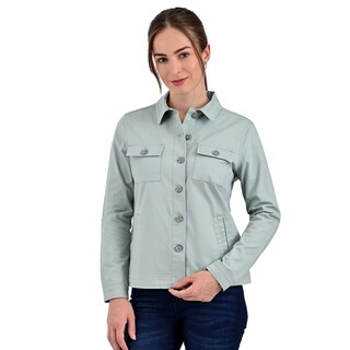 Foto 1 | Foto 1 | Chamarra Casual Supply Company Con Botones Verde