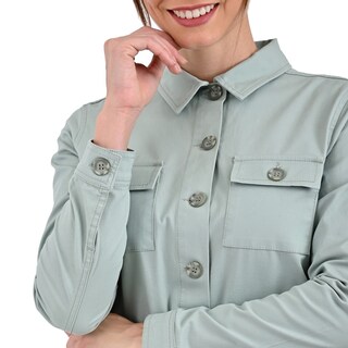 Foto 3 | Foto 3 | Chamarra Casual Supply Company Con Botones Verde