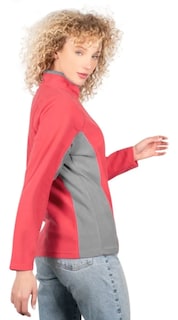 Foto 2 | Foto 2 | Sudadera Mujer Greenlander Fleece Bicolor Ligero