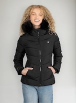 Chamarra Mujer Greenlander Larga De Pluma