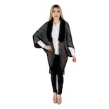 Capa Poncho Tejida Vasarelli para Mujer