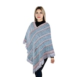 Capa Poncho Tejida Vasarelli para Mujer