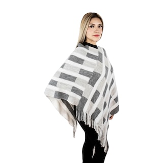 Foto 2 | Foto 2 | Poncho Tejido Vasarelli Gris para Mujer