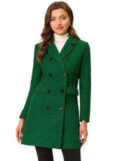 Foto 1 | Foto 1 | Abrigo de Invierno Allegra K Verde para Mujer - Venta Internacional