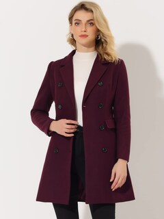 Foto 3 | Foto 3 | Abrigo Allegra K de Invierno Doble Botonadura - Venta Internacional