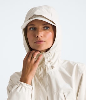Foto 5 | Foto 5 | Chubasquero The North Face Antora Para Mujer White Dune Xl - Venta Internacional.