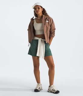 Foto 2 | Foto 2 | Sudadera Impermeable Con Capucha The North Face Antora Latte Para Mujer Xxl - Venta Internacional.