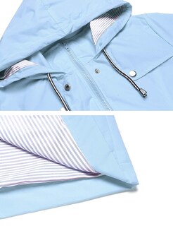 Foto 4 | Foto 4 | Chubasquero Lomon Ropa Deportiva Casual Para Mujer Azul Claro - Venta Internacional.