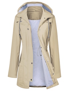 Foto 1 | Foto 1 | Gabardina Impermeable Lomon Con Capucha Larga Para Mujer - Venta Internacional.