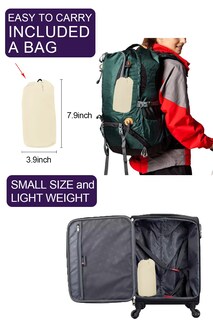 Foto 4 | Foto 4 | Chubasquero Lomon, Ligero E Impermeable Para Mujer, Color Beige S - Venta Internacional.