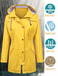 Foto 2 | Foto 2 | Gabardina Impermeable Ligera Lomon Para Mujer - Venta Internacional.