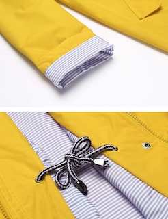 Foto 6 | Foto 6 | Chaqueta Impermeable Lomon Para Mujer, Ligera, Talla Grande, Amarilla - Venta Internacional.