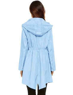 Foto 5 | Foto 5 | Chubasquero Lomon, Ligero E Impermeable Para Mujer, Color Azul Claro - Venta Internacional.