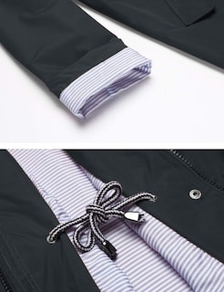 Foto 6 | Foto 6 | Gabardina Impermeable Lomon Con Capucha Larga Para Mujer - Venta Internacional.