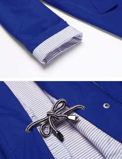 Foto 6 | Foto 6 | Gabardina Impermeable Lomon Con Capucha Larga Para Mujer - Venta Internacional.