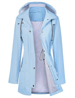Foto 1 | Foto 1 | Chubasquero Lomon Windbreaker Impermeable Y Plegable, Azul Claro - Venta Internacional.