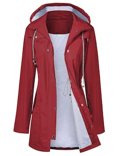 Foto 1 | Foto 1 | Gabardina Impermeable Lomon Con Capucha Larga Para Mujer - Venta Internacional.