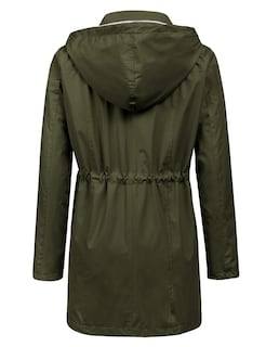 Foto 3 | Foto 3 | Gabardina Impermeable Lomon Con Capucha Larga Para Mujer - Venta Internacional.