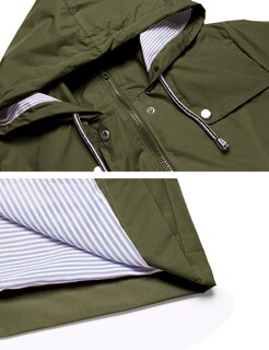 Foto 4 | Foto 4 | Gabardina Impermeable Lomon Con Capucha Larga Para Mujer - Venta Internacional.