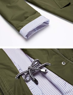 Foto 6 | Foto 6 | Gabardina Impermeable Lomon Con Capucha Larga Para Mujer - Venta Internacional.