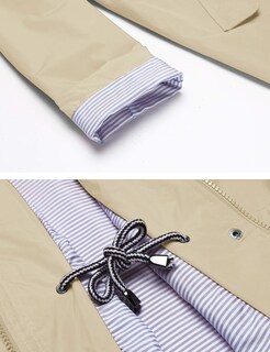 Foto 6 | Foto 6 | Gabardina Impermeable Lomon Con Capucha Larga Para Mujer - Venta Internacional.