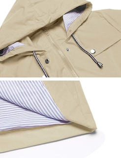 Foto 4 | Foto 4 | Gabardina Impermeable Lomon Con Capucha Larga Para Mujer - Venta Internacional.