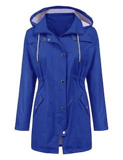 Foto 2 | Foto 2 | Gabardina Impermeable Lomon Con Capucha Larga Para Mujer - Venta Internacional.