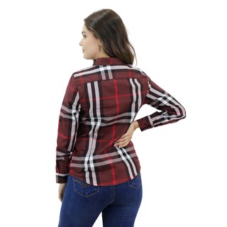 Foto 2 | Foto 2 | Camisa para Mujer Ravalli GSH-520-36 color Vino