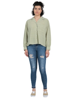 Foto 4 | Foto 4 | Blusa Winnie Levi's Verde para Mujer