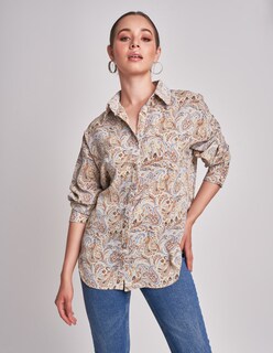 Foto 1 | Foto 1 | Camisa Devendi Color Multicolor Estampada Recta