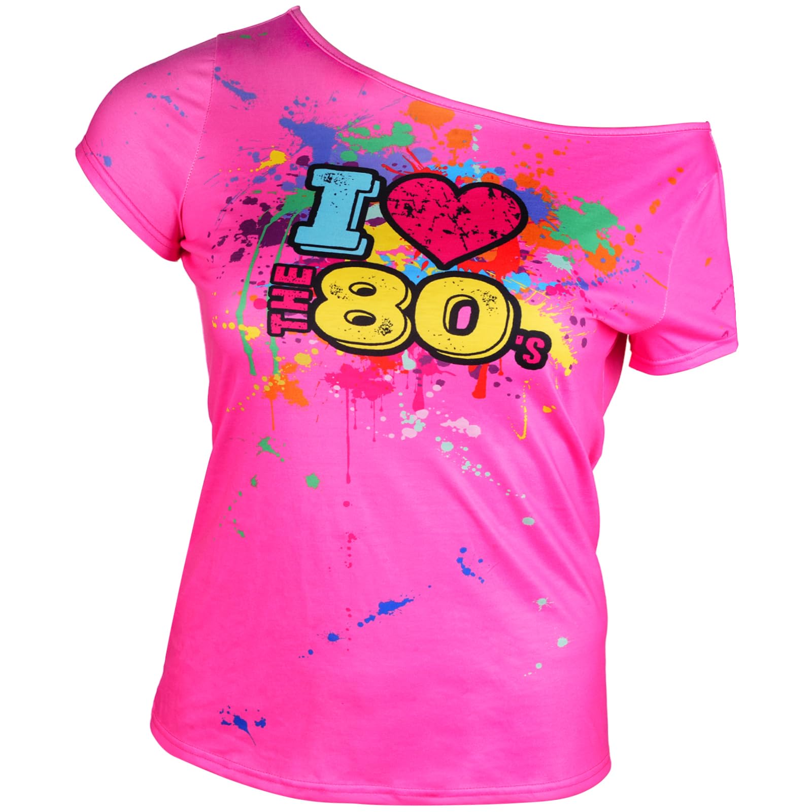 Blusas Camisetas De Los 80 Mujer Camiseta Con Hombros Descubiertos