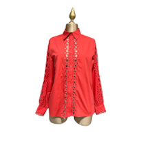 Camisa Color Rojo Para Dama Mussi