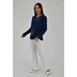 Foto 5 | Foto 5 | Suéter Tejido Roman Fashion Juvenil 108 color Azul