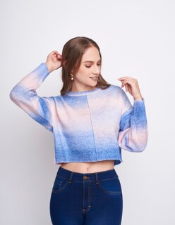 Foto 1 | Foto 1 | Suéter Devendi Tejido Stretch Multicolor