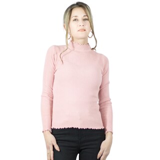 Foto 1 | Foto 1 | Suéter De Cuello Alto Suet-1033 Color De Manga Larga para Mujer