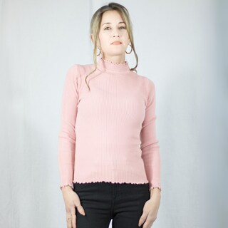 Foto 2 | Foto 2 | Suéter De Cuello Alto Suet-1033 Color De Manga Larga para Mujer