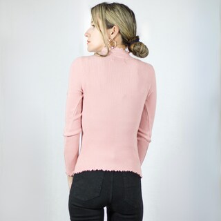 Foto 4 | Foto 4 | Suéter De Cuello Alto Suet-1033 Color De Manga Larga para Mujer