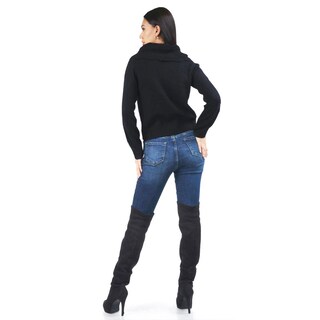 Foto 4 | Foto 4 | Sueter Con Cuello Desmontable Roman Fashion /juvenil, 5402 (negro) Negro