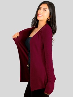 Foto 4 | Foto 4 | Suéter Abierto De Mujer Con Detalles En Estoperoles