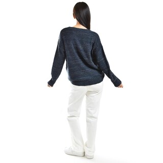 Foto 3 | Foto 3 | Sueter De Punto Con Hilo Metalico Roman Fashion /juvenil, 16978 (azul Marino) Azul Marino