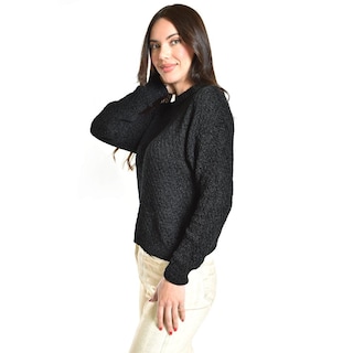 Foto 2 | Foto 2 | Sueter Tejido Cuello Redondo Roman Fashion /juvenil, 2878 (negro) Negro