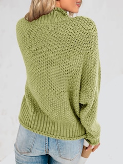 Foto 6 | Foto 6 | Suéter Saodimallsu De Cuello Alto De Gran Tamaño Para Mujer De Invierno Cálido - Venta Internacional.
