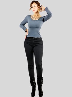 Foto 5 | Foto 5 | Set De 2 Sueter De Mujer Manga Larga Sueteres Suet-1014 Variedad De Colores Botón Sweater