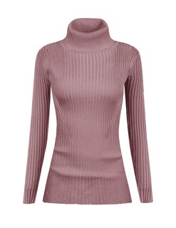 Foto 2 | Foto 2 | Jersey V28 Para Mujer, Elástico, Cuello Alto, Corte Ajustado, Color Berry Xl - Venta Internacional.