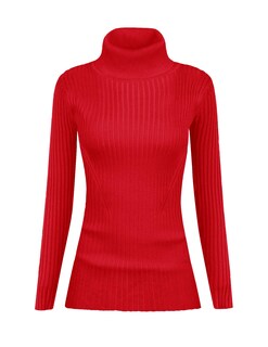 Foto 2 | Foto 2 | Jersey V28 Para Mujer, Elástico, Cuello Alto, Tejido Rojo, 2xl - Venta Internacional.