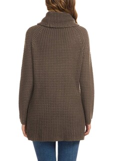 Foto 4 | Foto 4 | Jersey Grecerelle De Cuello Alto Para Mujer, Grueso, Color Caqui Oscuro, Talla Xl - Venta Internacional.