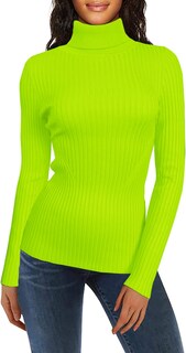 Foto 3 | Foto 3 | Jersey V28 Para Mujer, Elástico, Cuello Alto, Color Lima, Talla L - Venta Internacional.