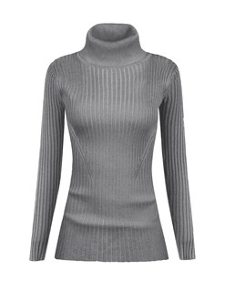 Foto 1 | Foto 1 | Jersey V28 Para Mujer, Elástico, Cuello Alto, Corte Ajustado - Venta Internacional.