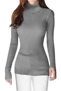 Foto 3 | Foto 3 | Jersey V28 Para Mujer, Elástico, Cuello Alto, Corte Ajustado - Venta Internacional.