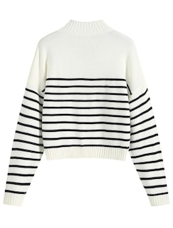 Foto 2 | Foto 2 | Suéter Zaful de Cuello Alto Recortado para Mujer - Venta Internacional